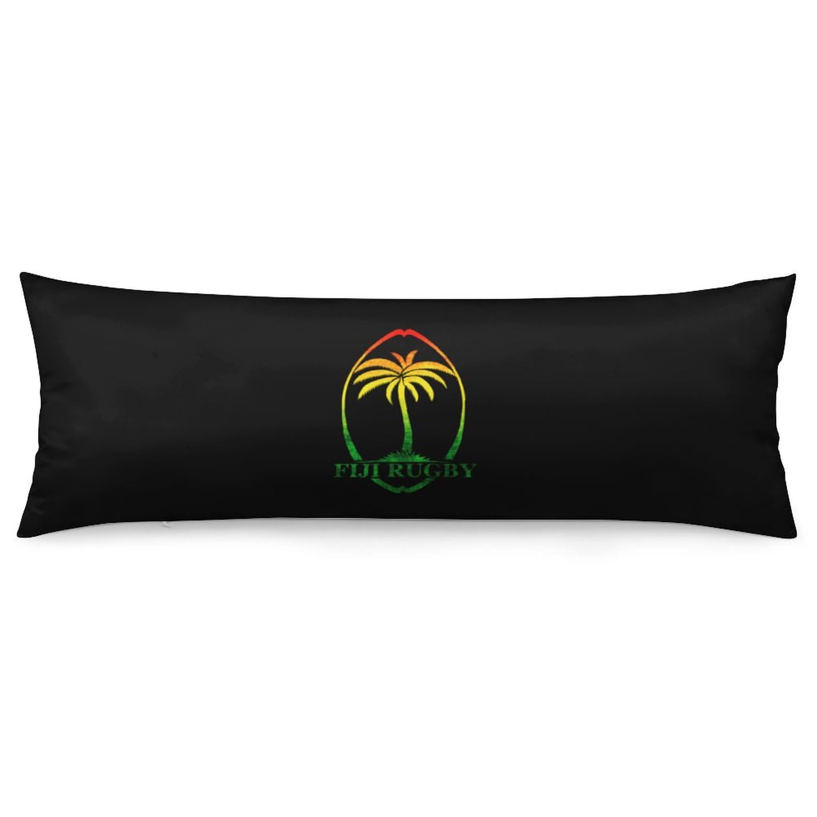 Palm Trees in Jamaica Colors Body Pillow Cover Lightweight Long Pillow Case for Cushion Sofa Living Room Bed 20