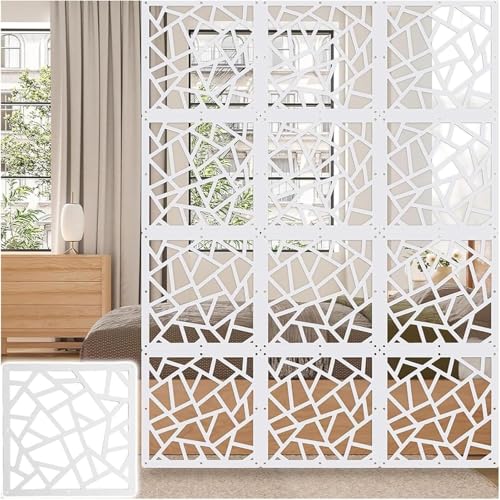 DDQQQ(�i��) �Ԏd�؂� ����DIY�p�l���̃X�N���[���Ւf�A 1�`100�� �ؐ��v���X�`�b�N�̕ǖʑ��� �z�[���I�t�B�X�̓���(11Pcs)
