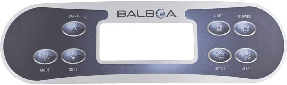 Balboa Water Group Overlay, VL700S, P1, P2, Bl, Lt, LCD