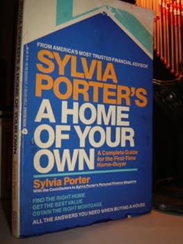 Paperback Sylvia Porter's a Home of Your Own Book