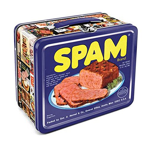 Aquarius Spam Tin Large Tin Fun Box