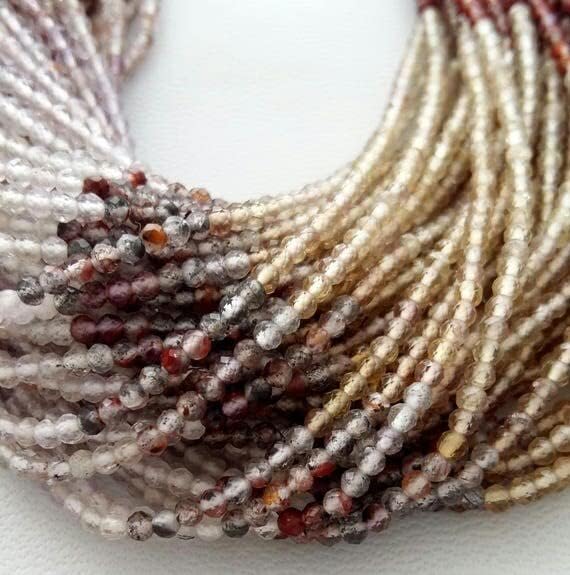 Perles améthyste rutilée 2mm LKBEADS pour assembler vos bijoux du quotidien faits main - 5