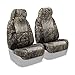 Coverking Front 50/50 Bucket Custom Fit Seat Cover for Select Toyota Tacoma Models - Neosupreme (Mossy Oak Duck Blind Camo Solid)