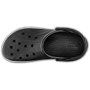 Crocs Unisex Adult Bayaband Clog 205089-066 Black/White M4W6 gallery image