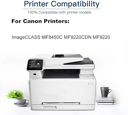 Miniatura 3 de Paquete de 10 cartuchos de tóner para impresora láser ImageCLASS MF8450C (alta capacidad) compatibles con ImageCLASS MF8450C (alta capacidad) de