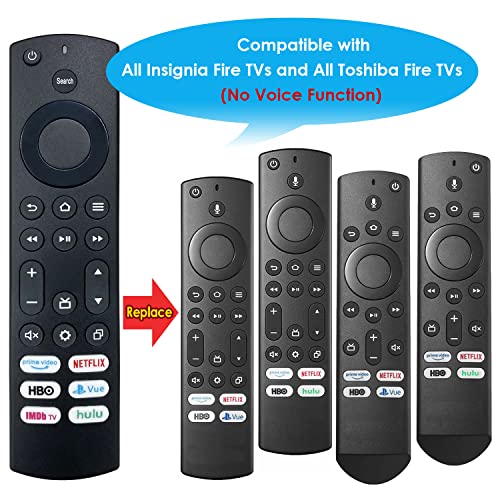 Replacement Remote Control Compatible With All Insignia Fire Tv And Toshiba Fire/Smart Tvs (No Voice Function) #TOP3