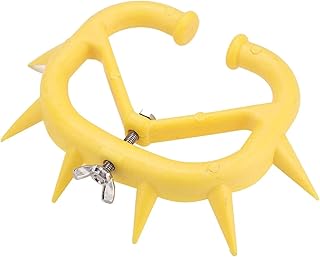 Calf Weaner 30/50pcs Plastic Calf Nose Ring Weaner Calf weaning Rings Weaning Spiked Preventing Suckling for Gently Prevent Calves from Suckling Milk(50PCS)