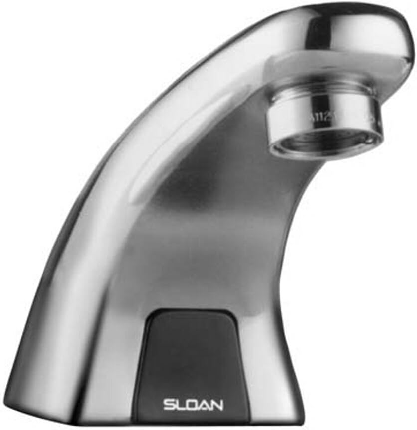 Sloan 3315152 EBF-615-8 Optima Battery Operated Handwashing Pedestal Faucet for 8-Inch Centerset Sinks