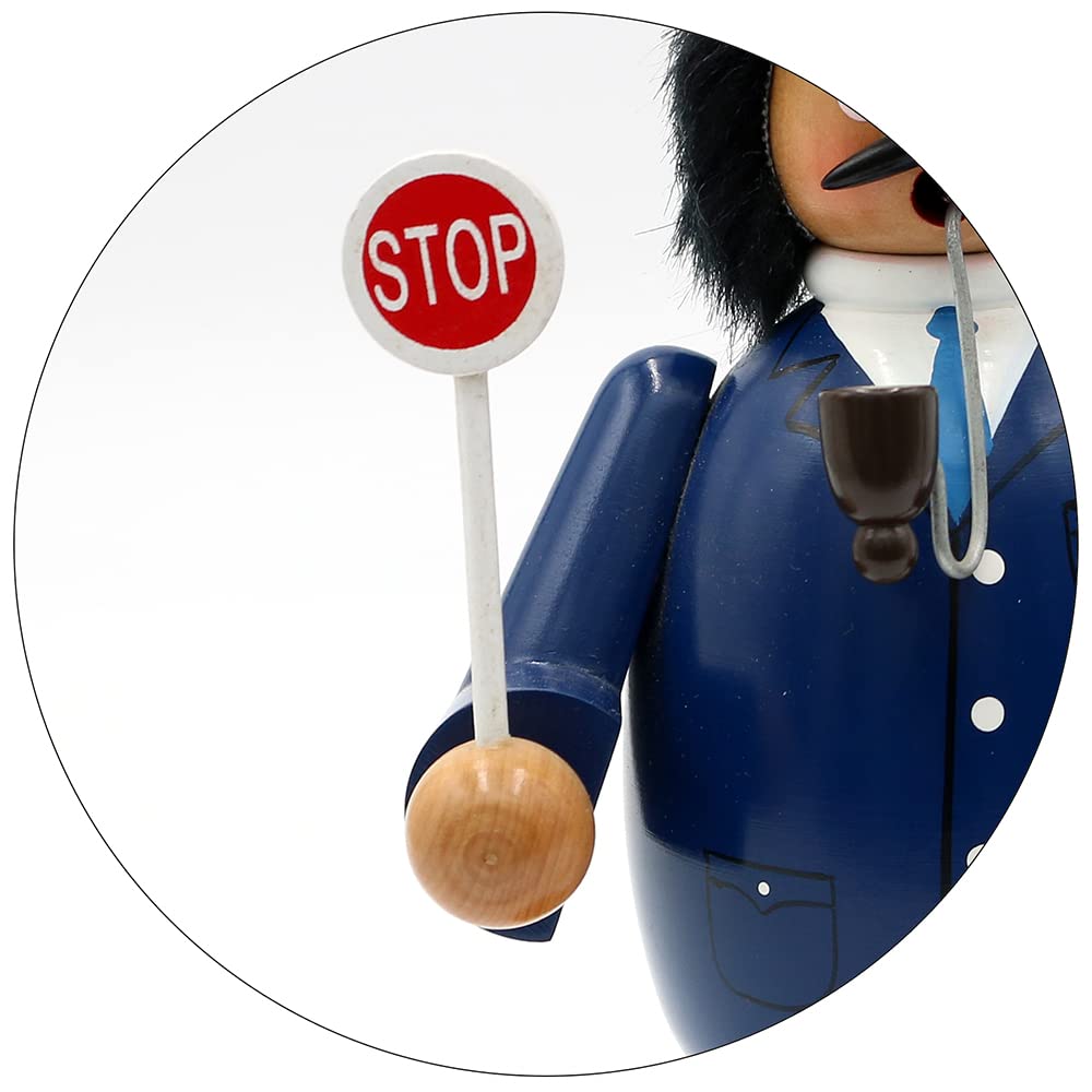 Räuchermann als Polizist, ca. 20 cm