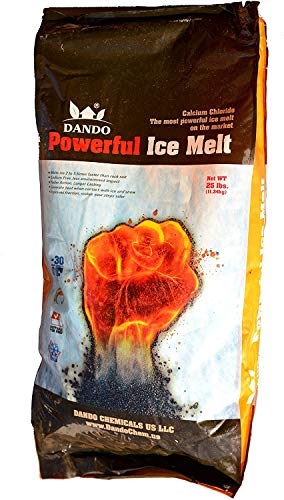 DANDO Powerful ICEMELT 25 LBS Calcium Chloride
