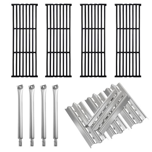 Grill Replacement Parts for Broil King Baron 320 Baron 340 Baron 420 Baron 440 Baron 490 Baron 540 Baron 590 9221-64 6023-89 6120-64 9221-54 etc Accessories with Grill Grates Heat Plates Burners