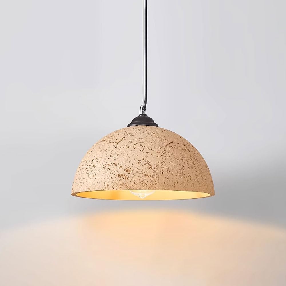 LYMSXAZOU Pendant Light Modern Dome Hanging Lamp Small Chandelier Single Ceiling Lamps for Dining Room Bedroom Kitchen Island Lighting Fixture
