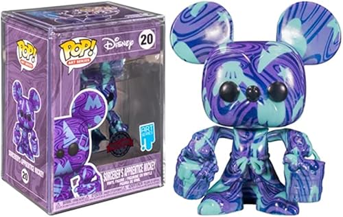 POP Funko Disney Artist Series Figura de vinilo aprendiz Mickey 3.5 in