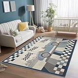 [Facile à nettoyer, hygiénique et sans peluches]: Ce tapis lavable en machine possède une surface hydrofuge empêchant les liquides de pénétrer rapidement et se nettoie facilement en cas d’accident. Parfait comme tapis à poils courts, tapis en flanelle ou tapis antidérapant, son design sans peluches limite la poussière et conserve douceur et couleurs lavage après lavage