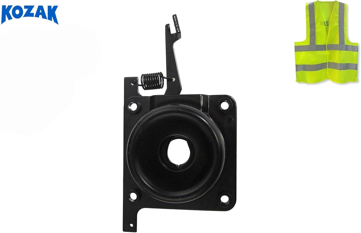 KOZAK Hood Lock Lower Hood Release Latch Passenger Right Side Compatible with Volvo VNL 2004-2017 PLUS Logo and Vest
