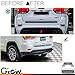 GSOWO 2 Pcs Rear Bumper Reflector Light Covers for J-e-e-p Grand Cherokee 2011-2021, Compass 2011-2017, Dodge Journey 2011-2017, Red Lens (Left & Right) Fog Brake Tail Lights, # 57010720AC 57010721AC