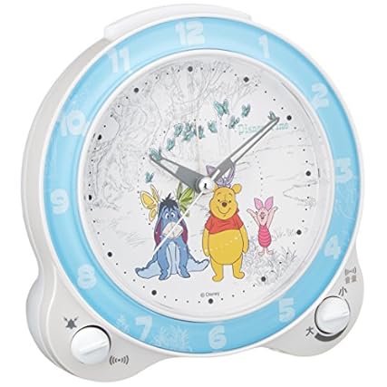 Seiko Clock FD 462 W Alarm Clock, Character, Disney Winnie The Pooh, Analog, Switchable Disney photo Seiko Clock FD 462 W Alarm Clock, Character, Disney Winnie The Pooh, Analog, Switchable Disney