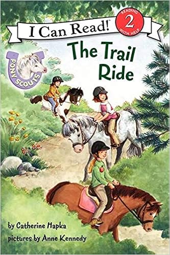 Pony Scouts: The Trail Ride (I Can Read Level 2) book cover