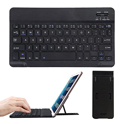 CoastaCloud 10-Inch Ultrathin Wireless Bluetooth Keyboard with Stand for iPad Pro 11, iPad