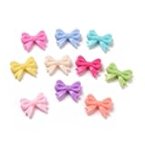 Ornazy 900 pcs Random Opaque Acrylic Bow Beads Colorful Mini Bowknot Loose Spacer Beads for DIY Necklace Bracelet Jewelry Making