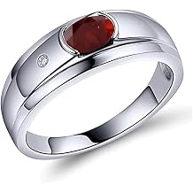 925 Sterling Silver Natural Blue Chalcedony Round Cabochon Abstract Wavy Thumb Ring for Women - Modern Minimalist Fashion Statement Jewelry Gift for Anniversary Birthday Everyday Wear Size H-Z