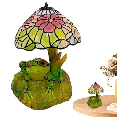 Lampe en vitrail LED au design authentique pour sublimer votre table de bureau