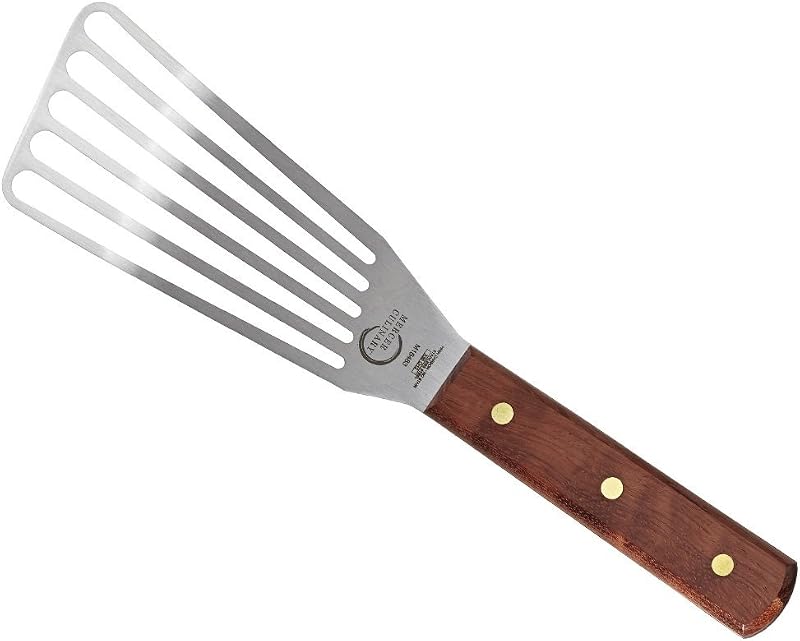 Mercer Culinary Praxis Rosewood Handle Fish Turner, 6 Inch x 3 Inch