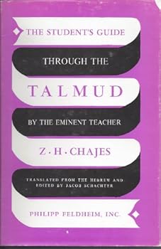 Hardcover The Student's Guide Through the Talmud. Second Revised Edition Book