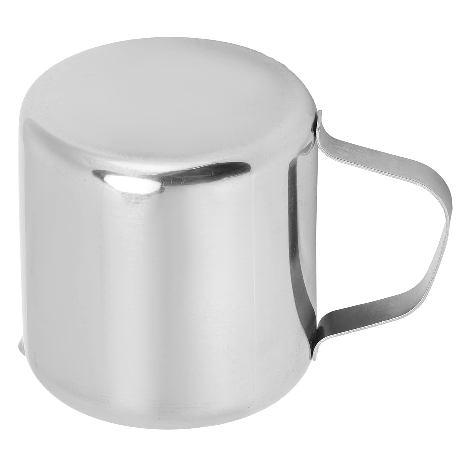 Kubek do Spieniania Mleka, Dzbanek do Spieniania Mleka o Pojemności 150 Ml Dzbanek do Kawy ze Stali Nierdzewnej 304 Kubek do Kawy i Mleka Kubek do Spieniania Mleka dla Rodzin,