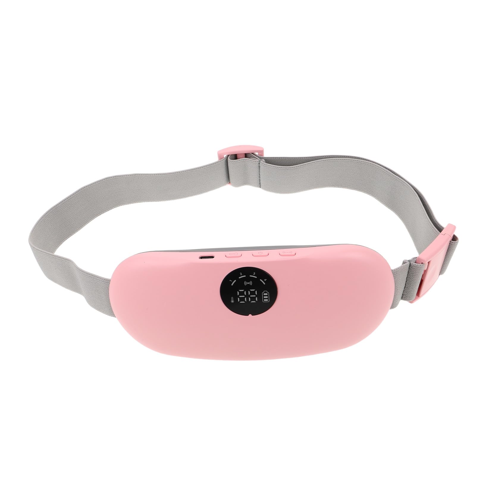 Anneome Almohadilla Térmica Menstrual Recargable con Calentamiento Rápido y Material Piel-amigable, Cinturón Térmico Portátil de Silicona y Abs para Relajarse en Casa