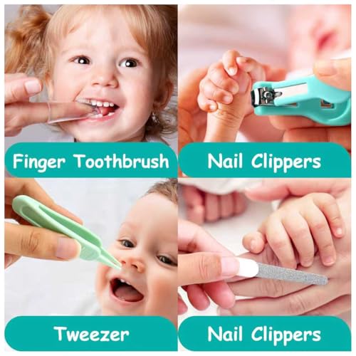 image for UHFi Baby Healthcare and Grooming Kit, 20 in 1 Portable Baby Safety Ca