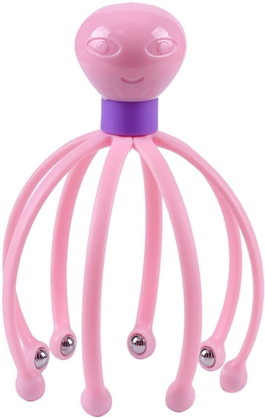 MeeTo Head Manual Massage, Scalp Oil Massager Pain Relief Hair Growth, 8 Roller Balls Head Claw Body Massager Octopus Scalp Neck Stress Relief Head Care Massager,RandomColor, Pack of 2 (B0BGGQMF1R) Amazon Price History, Amazon Price Tracker