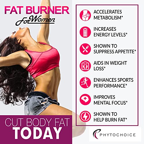 Phytochoice Day Time And Night Time Fat Burner Complex-Weight Loss Diet Pills For Women #TOP2