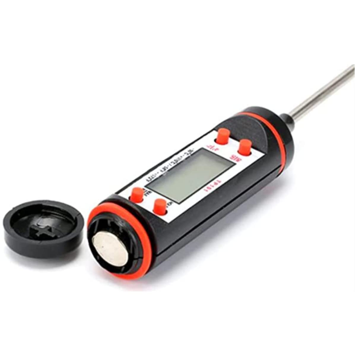 Termômetro Culinário Digital Espeto de Inox para Alimentos - Faixa de Medição de -50ºC a