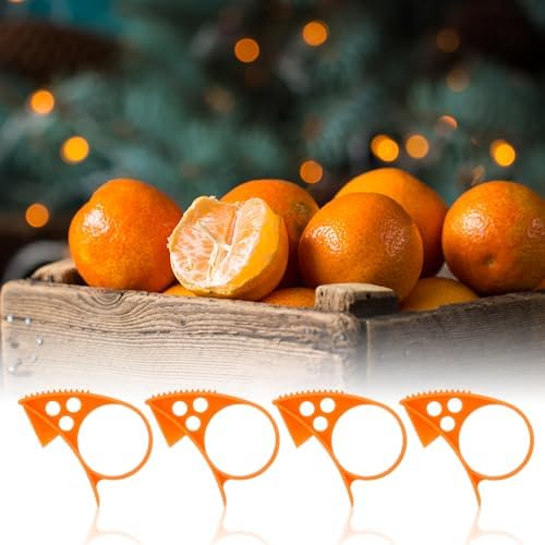 10 szt. Narzedzia do Obierania Pomaranczy, Plastik Krajalnica do Skórek Cytrusów Krajalnica do Owoców Obieraczka do Cytrusów Akcesoria Kuchenne do Pomaranczy Awakado Cytryny