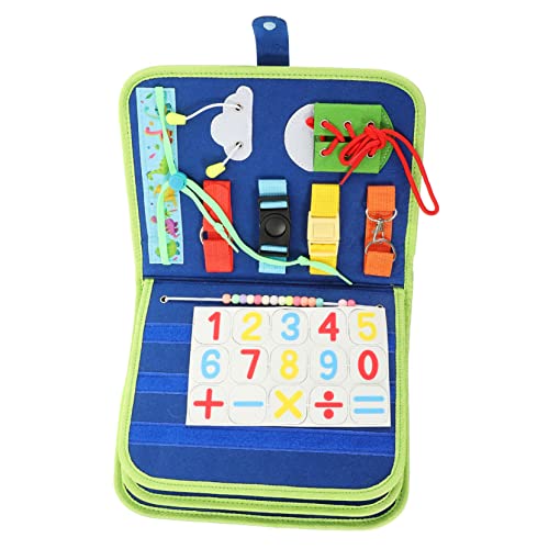 Totority 3 Conjuntos De Feltro Placa De Aprendizagem Tabuleiro Ocupado Brinquedo Pré-Escolar Habilid