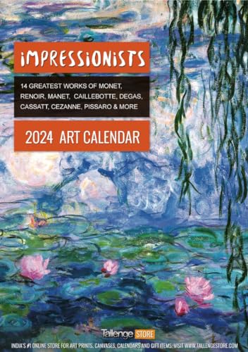 Image of Tallenge - Art by Impressionists - 2026 Wall Calendar - 12 x 17 Inches (Paper, Wall Calendar)