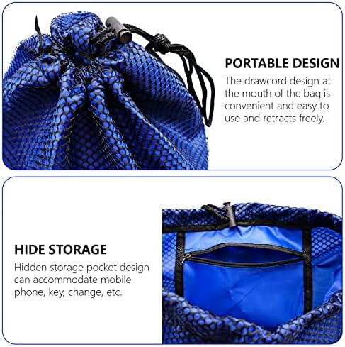 INHEMING Basketball Carrying Bag, Basketball Bag Backpack ,Drawstring Gym Bag,Sports Ball Carry Bag ,Ideal for Basketball,Soccer,Football,Rugby Ball