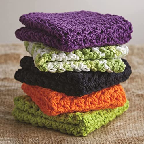 Lily Sugar'N Cream Black Yarn - 6 Pack of 71g/2.5oz - Cotton - 4 Medium (Worsted) - 120 Yards - Knitting/Crochet - Image 4