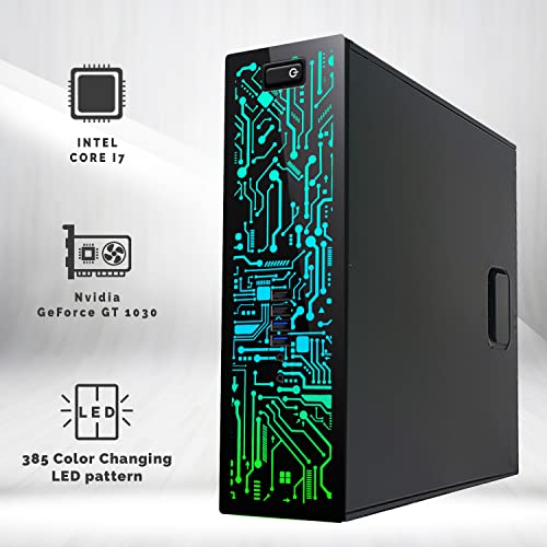 Gaming Desktop Pc, Intel Core I5 6Th Gen, Techmagnet Zeus, Amd Rx 550 Graphics, 32Gb Ram, 512Gb Ssd, Mtg New 24 Inch Dual Monitor, Rgb Keyboard Mouse, Headphone, Webcam, Win 10 Pro (Renewed) #TOP1