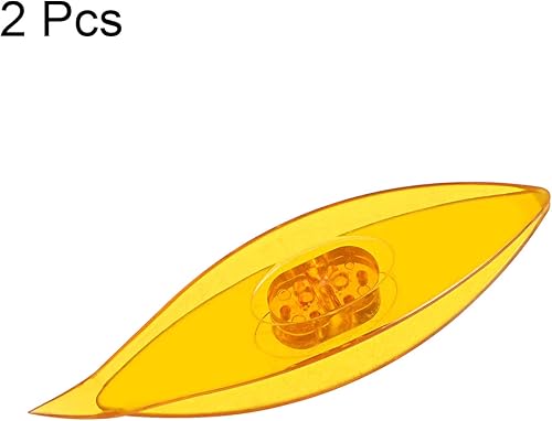 Miniatura 8 de HARFINGTON 2 lanzaderas de tatuaje de 3.031 x 0.827 x 0.433 in, lanzaderas de plástico coloridas para hacer encajes, herramientas de manualidades