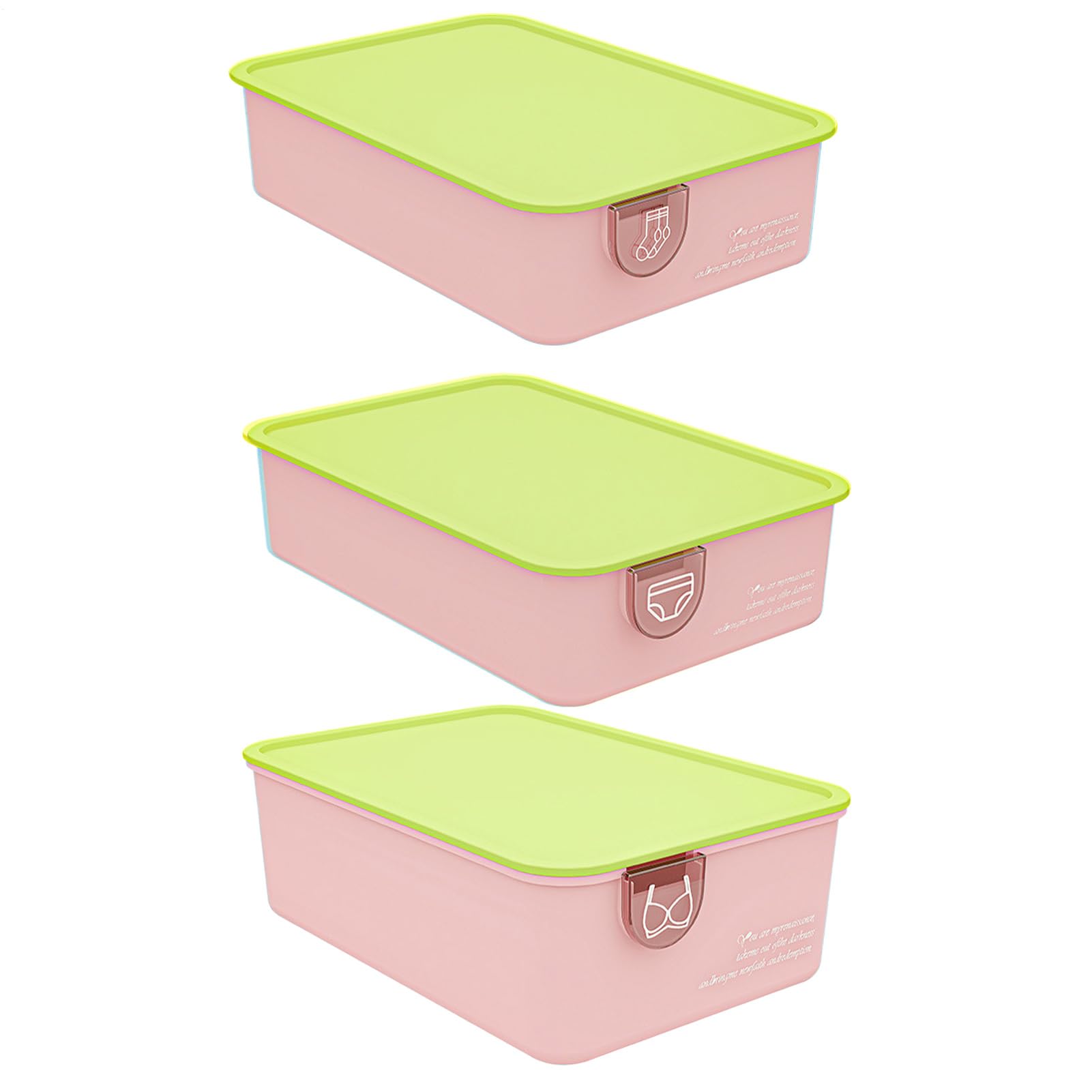 Socken- Und Unterwäscheorganizer Stapelbarer Staubdichter Trenner BHs