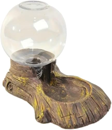 Pet Automatic Reptile Water Dispenser With Resin Basin - 13.5cm