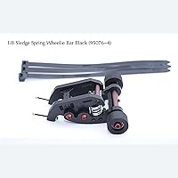 Vista 7 de Rueda de cabeza de control remoto, piezas de actualización de rueda de nailon para 1/8 Traxxas Sledge 95076-4 RC Car