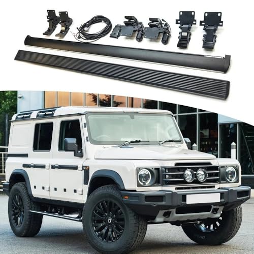 2PCS Power Side Step Electric Running Boards para Ineos Grenadier 2023-2025