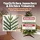 Premium Weihnachtsbaum künstlich 150cm -TESTSIEGER - Naturgetreu, dichte Zweige, Künstlicher Weihnachtsbaum mit Holzständer und Aufbewahrungstasche – Tannenbaum künstlich von Pure Living