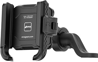 ORCA M21 Pro Plus Waterproof Bike Phone Mount | Quad-Shock Vibration Dampener | Quick Release | 360° Rotatable Secure Hand... Price In India