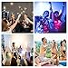 Luter 500pcs VIP Plastic Wristbands, Blue VIP Armbands for Events Entrance, Music Festival, Concerts