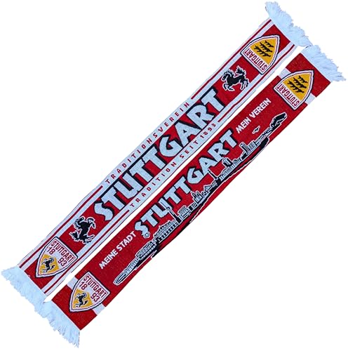 Generisch Stuttgart Fussbalschal Skyline Schal