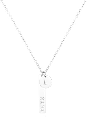 MAMA Necklace,Initial Necklace,mama necklaces for women,Mothers Day Gifts